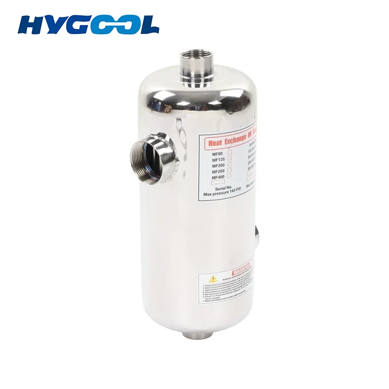 Pool Tubular Heat Exchanger